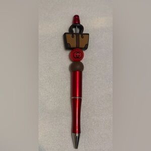 Red and Brown Luxury Pen -NEW